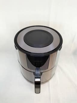 Heteluchtfriteuse - Airfryer Frituurpan - Gezond Frituren - Vetvrij Bakken - 4 Liter - Roestvrij Staal — thumbnail 2
