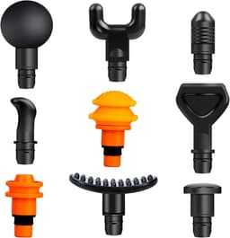 Vervangbare Massager Gun Accessoires - EVA-polyurethaan - 9 Verschillende Massagekoppen - Geschikt voor Diepe Weefselmassage - Voor Sporters en Fitnessliefhebbers — thumbnail 1