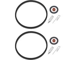 SnelShoppen - 2 Sets van 10 Stuks Grasmaaier Carburateur Reparatie Kits - Compatibel met Tecumseh 631021 631021A 631021B - Inclusief Sealing Bowl, Moe
