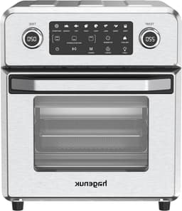 Heteluchtoven - Compacte Oven - Vetarm Koken - 10 Programma's - 14 Liter - Roestvrij Staal — thumbnail 1