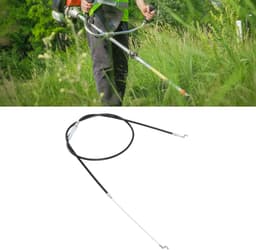 SnelShoppen - 1,4M Grasmaaier Controlekabel Tuin Gas Trek Motor Vervangingskabel Geschikt voor ALKO 450756 450296 527717 — thumbnail 5