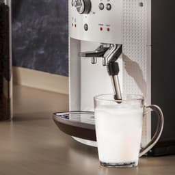 Volautomatische espressomachine - Koffiezetapparaat - Verse koffie zetten - Compact Thermoblock systeem - 17 liter waterreservoir - Wit — thumbnail 3