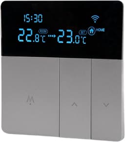 Slimme Thermostaat - Programmeerbaar Display - Temperatuur Regelen - Met Lange Kabel - 3 Meter - Wit — thumbnail 4