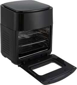 Heteluchtfriteuse Oven - Airfryer Fornuis - Gezonde Maaltijden Bereiden - Touchscreen Bediening - 15 Liter - Zwart — thumbnail 3