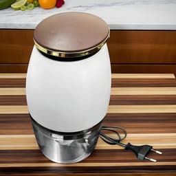 Mini Keukenmachine - Elektrische Hakker - Voedsel Bereiden - Viersnijder Systeem - 700 ml - Zwart — thumbnail 4