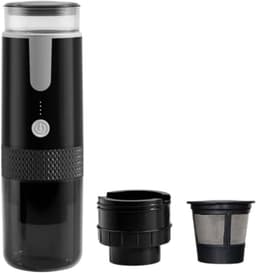 Draagbaar koffiezetapparaat | koffiemachines | Draagbare elektrische espresso-koffiezetapparaatmachines for één persoon met kopje koffiepoeder en capsulebak Oplaadbaar automatisch, voor kamperen, reize — thumbnail 5