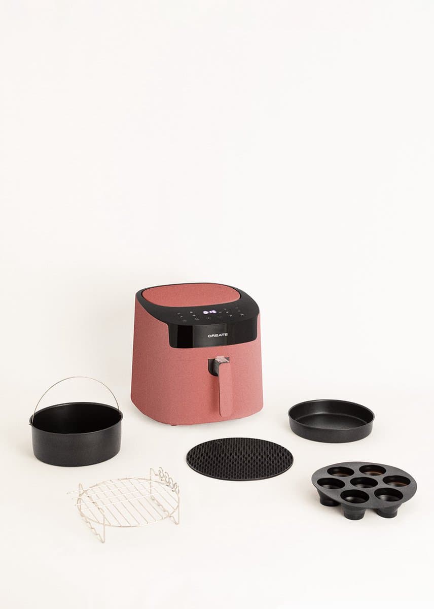 CREATE - Set AIR FRYER PRO LARGE 6.2 L + accessoires — afbeelding 1