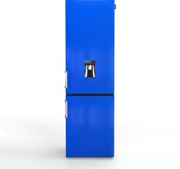 Nunki Large H2O – Koel-vriescombinatie – Waterdispenser – E-klasse – 268 liter – Blue Fire Gloss — thumbnail 1