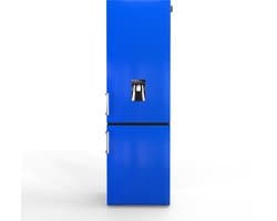 Nunki Large H2O – Koel-vriescombinatie – Waterdispenser – E-klasse – 268 liter – Blue Fire Gloss