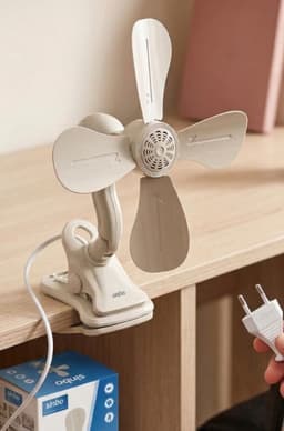 Asir - Staande Ventilator/Fan - PLASTIC BEHUIZING - 40 x 40 cm — thumbnail 3
