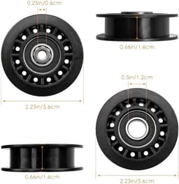 Grasmaaier Poelie Riem Set - Reserveonderdelen Gazonmaaier - Gazon Onderhoud - Brede Compatibiliteit - 22 inch - Zwart — thumbnail 5