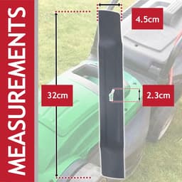 Omgoods - Metalen Vervangingsmes voor Grasmaaier 32 cm — thumbnail 2