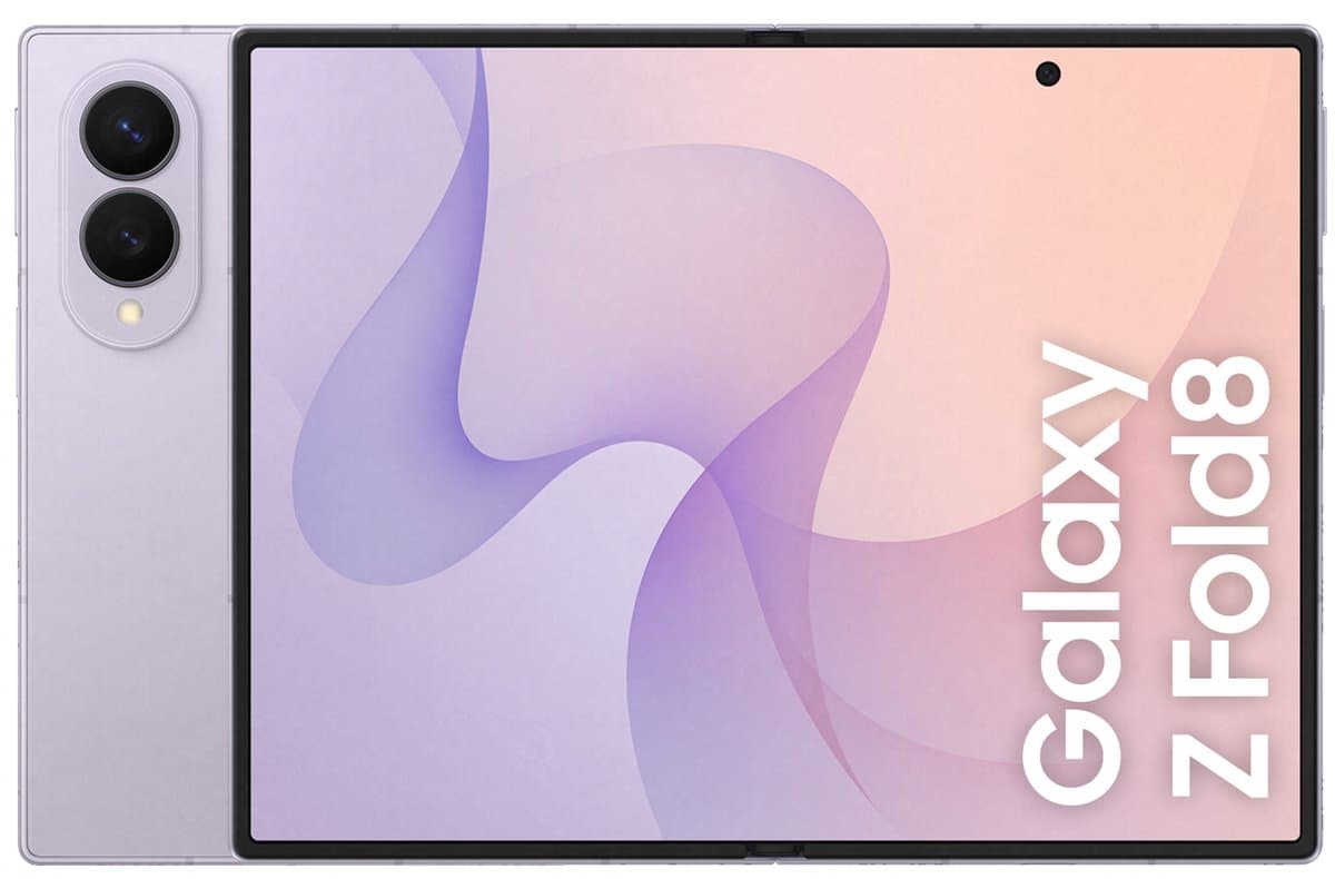 Samsung Galaxy Z Fold8 5G - 256 GB - Lavendel — afbeelding 1