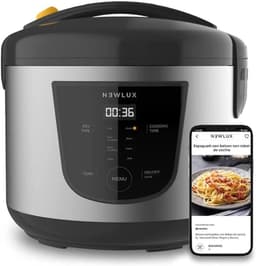 SnelShoppen - Multifunctionele Keukenrobot 5 Liter - Programmeerbaar tot 24 Uur - Automatisch Koken - 8 Vooraf Ingestelde Menu's - Warmhoudfunctie tot — thumbnail 1