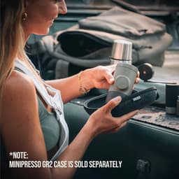 Draagbare Espressomachine - Handmatige Koffiemachine - Mini Espresso Maker - Reis Koffiezetapparaat - Compacte Koffiemaker - Handbediende Espresso Machine - Voor Onderweg - Camping - Reizen - Kantoor - Verse Espresso Zonder Stroom — thumbnail 2