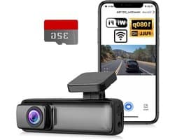 Auto Camera - Rijrecorder - Veilige Rit - 1080P Nachtzicht - 160 Graden - Zwart