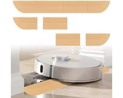 Deurdrempelhelling voor robotstofzuiger, universele helling, deurdrempels, 68 x 5 cm, in rolstoel en badkamer, voor robotstofzuiger, verhoging, geel