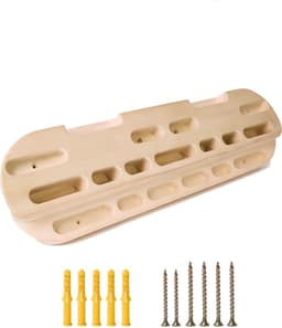 klimplank, klimframe, rotsklimmen houds, klimmen toets hold hangboard, klimframe accessoires met schroeven, vingertopversterker voor het verbeteren van vingersterkte — thumbnail 1