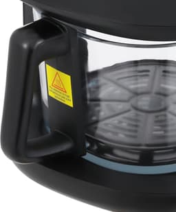 Heteluchtfriteuse - Airfryer met venster - Gezond Koken - 8 Programma's - 33 Liter - Zwart — thumbnail 4