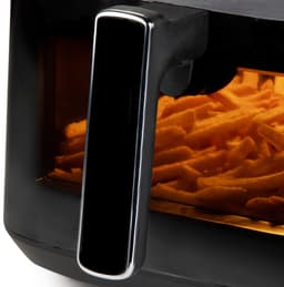 DOMO DO551FR Heteluchtfriteuse “DuoGrill” - Airfryer met Kijkvenster - Dual Heating - 8 Programma’s - 8 L - 2 kg Friet - Zwart — thumbnail 2