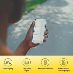 - Linus Smart Lock L2 Lite - Zwart - 05/109100/MB - Sleutelloze toegang - Eenvoudige installatie - Matter compatibel | Digitale sleutels - Activiteit in realtime - Yale Home app — thumbnail 4