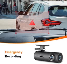 Dashcam 1080P HDR – Nachtzicht – Spraakbediening – WiFi – G-Sensor – Voorruitcamera — thumbnail 2