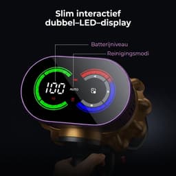 Konsoefuly Stofzuiger Draadloos— 650W Borstelloze Motor Met 125000 Omwentelingen per Minuut — 70 Minuten — 3 snelheden — Extra HEPAfilter — thumbnail 4