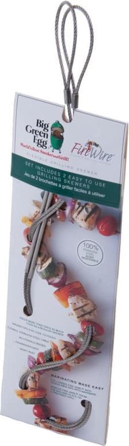Flexible Skewers Big Green Egg - 68 cm - 2 pcs — thumbnail 3
