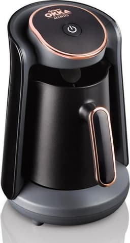 Arzum OKKA Minio Turkse Koffiemachine OK004-0400 | Zwart/Koper - Dubbelzijdige koffiepot - 4 kopjes - 480W — thumbnail 1