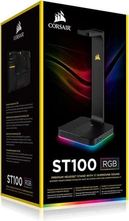 Corsair ST100 RGB - Headset Stand met 7.1 Virtual Surround Sound - Windows — thumbnail 5