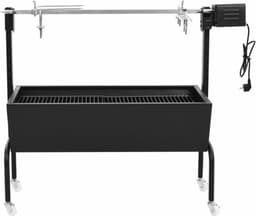 vidaXL BBQ draaispit elektrisch roestvrij staal — thumbnail 2