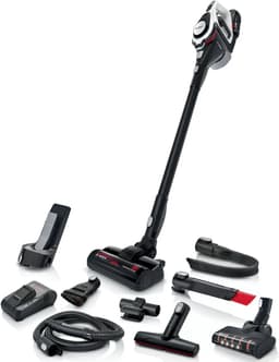 Bosch Serie 8 BSS825ALL steelstofzuiger & elektrische bezem Batterij Droog Zakloos Zwart, Wit 5 Ah — thumbnail 1