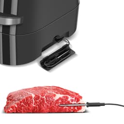 TurboTronic AG700 2-in-1 Airfryer en Grill - Turquoise/Zilver — thumbnail 4