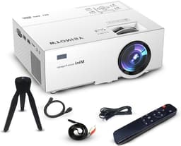 Stabiele Mini-projector met wifi - 1080p LED beamer voor thuisbioscoop - HDMI USB TF - kleine beamer Beamer — thumbnail 1