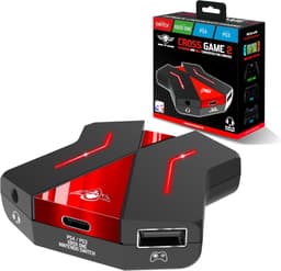 Spirit of Gamer Converter 2 – Converter muis – Geschikt voor PS4, PS3, Xbox One, Nintendo Switch – Compatibel met verschillende Consoles – ideaal voor FPS-spellen – geschikt voor elke muis en keyboard – Zwart/Blauw — thumbnail 1