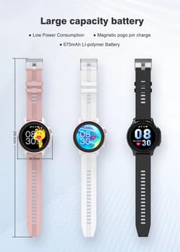Xcruiser Kinderen 4G Smart Watch Sos Gps Locatie Video Oproep Simkaart Voor Kinderen Smartwatch Camera Waterdicht Horloge Voor Ios Android — thumbnail 3