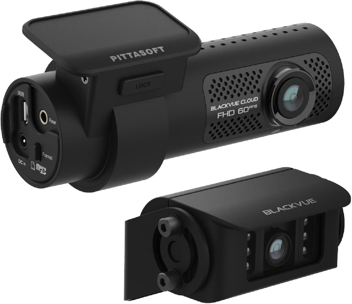 BlackVue DR770X-2CH Truck Full HD Dashcam 64GB Auto Video Recorder Zwart — afbeelding 1