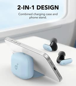 soundcore P30i by Anker Noise Cancelling Earbuds - Slimme noise cancelling - Krachtige bas - 45 uur speeltijd - 2-in-1 houder - IP54 draadloze oordopjes - Bluetooth 5.4 - App-bediening TD — thumbnail 3