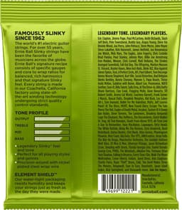 Ernie Ball Regular Slinky - Elektrische Gitaarsnaren - 10-46 - Nickel Wound - Industrie Standaard — thumbnail 2