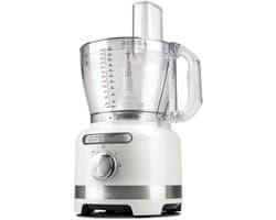 G3Ferrari Mixatutto Foodprocessor 1000W – 1,5L Blender – 2 Snelheden + Pulse – 3 RVS Snij/raspschijven – Hakmolen – Kneedfunctie – Klopper – Inclusief Spatel