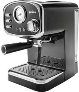 Prinz Espressomachine in retro design - melkopschuimer - 1,25 liter afneembaar waterreservoir — thumbnail 1