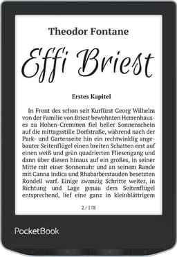 PocketBook Verse e-book reader 8 GB Wifi Lichtblauw — thumbnail 1