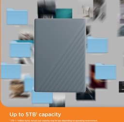 Solacis Harde schijf extern - Harde schijf - 5TB - Draagbaar - Externe harde schijf - Must have voor al uw extra foto's en bestanden! — thumbnail 4