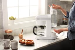 KitchenAid 5KCM1208EWH - Koffiezetapparaat - Wit — thumbnail 4