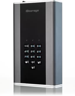 iStorage diskAshur DT2 - externe harde schijf - 6 TB - Cijfercode - Zwart - Grafiet — thumbnail 4