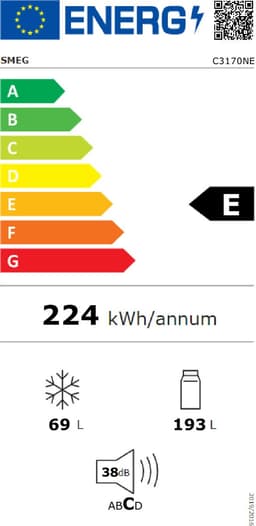 Smeg Inbouw Koelvriescombi C3170NE |  | 8017709293390 — thumbnail 5