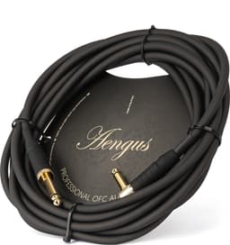 Áengus Gitaarkabel UltraFlex Instrumentkabel - 6.35mm mono jack plug haaks/recht - 5 meter — thumbnail 5
