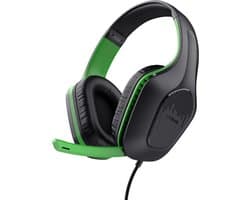 Trust GXT 415X Zirox - Gaming Headset - voor Xbox - Bedraad - 50mm Drivers - Over-ear - Groen