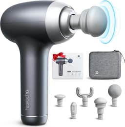 Massage Pistool Krachtig voor Diepe Weefsels met Koffer - Snelheden Percussiemassage Draagbaar Elektrisch Handmassageapparaat voor Pijnverlichting - Geschenken voor Mannen — thumbnail 1