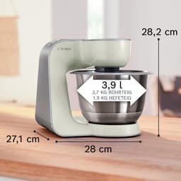 Bosch MUM58W20 keukenmachine 3,9 l Zilver, Wit 1000 W — thumbnail 5